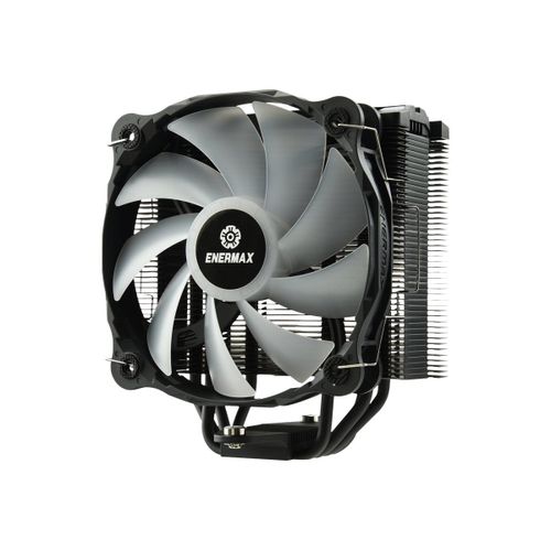 Enermax - Refroidisseur de processeur - (pour : LGA1150, LGA1151, LGA1155, LGA1156, LGA1200, LGA1366, LGA2011, LGA2011-3, LGA2066, AM2, AM2+, AM3, AM3+, AM4, FM1, FM2, FM2+) - ailerons en...
