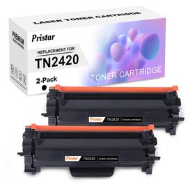 Toner TN-2420 Noir x2 Compatible pour Brother HL-L2350DW-L2310D