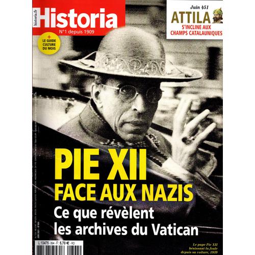 Pie Xii Face Aux Nazis, Ce Que Révèlent Les Archives Du Vatican