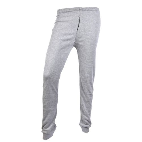 Caleçon Homme Thermo Doublé Polaire Thermo Caleçon Gris