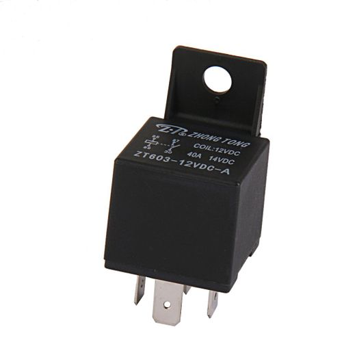 Relais Automobile 12v, Spst, 12vdc, 40a, 4 Broches, Nouvel Arrivage, Des Centaines D'utilisations, Démarreur Inclus, Tue La Surveillance De La Lumière Du Dôme