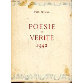 Poésie et vérité 1942 / Paul Éluard