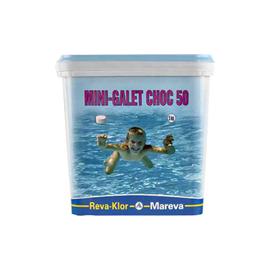 Mini galets de chlore MAREVA traitement choc pour piscine -