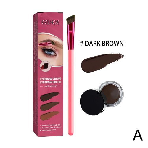 Pinceau À Sourcils Multifonction Pour Femme, Crème Anti-Cernes, Forme Carrée, Accessoire De Maquillage, H7s9 