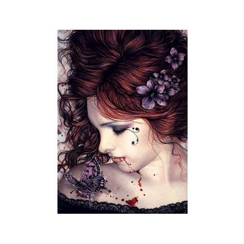 Puzzle Victoria Frances Et Le Papillon - 500 Pieces - Collection Gothique - Educa