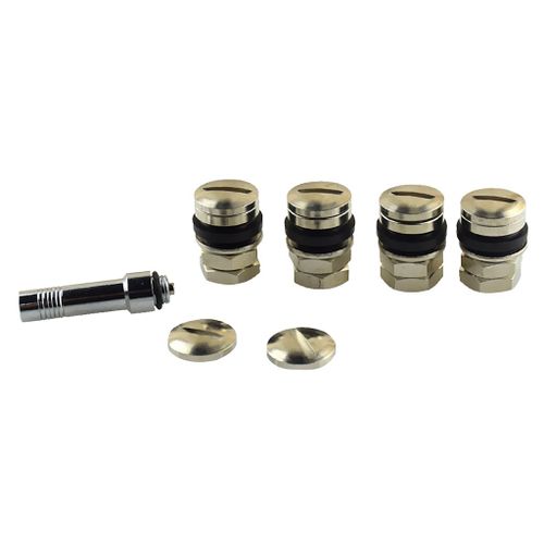 Tiges De Valve Cachées Furtives Avec Bouchons, 4 Pièces, Pour Pneu, Jante, Voiture, Camion, Suv