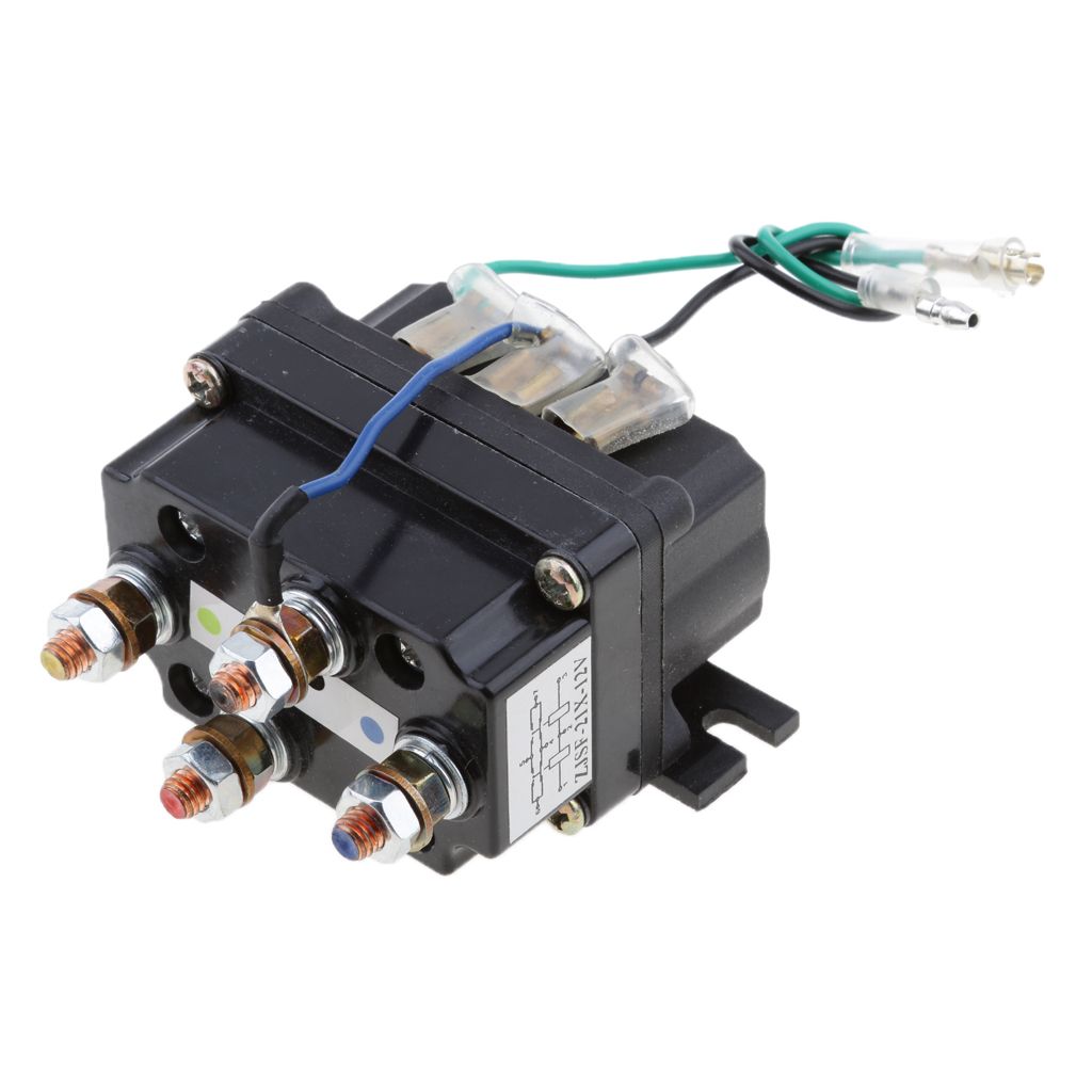 Relais De Contacteur D'électrovanne De Treuil 12v Pour Atv 4wd, Rem...