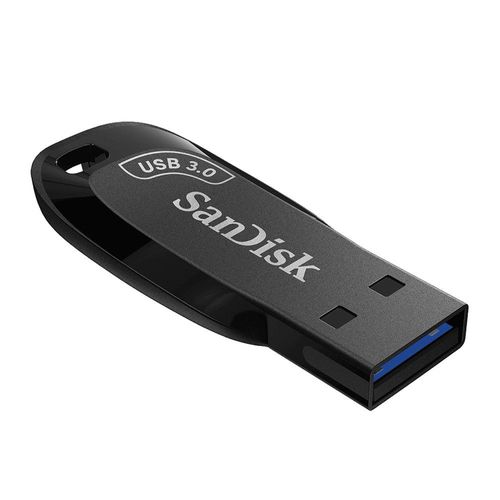 SanDisk 3.0 ¿ clé USB 100% d'origine de couleur noire, mini flash disque, espace stockage externe CZ410 d'espace 128 Go, 41.5*17.6*7.4mm - Noir