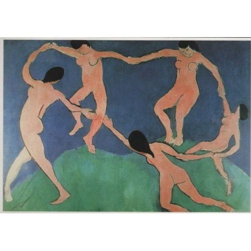 Carte Postale Annee 1984 Theme Art Musee Peinture - Henri Matisse - La Dance - Musee D'art Moderne Paris