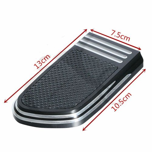 Grande Pédale De Frein Pour Moto, 2 Pièces, Noir Et Blanc, Pièces De Rechange Pour Harley Dyna Touring Road King Softail Defiance