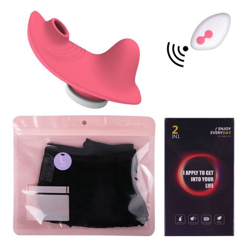 Ventouse De Clitoris Pour Femmes,Culotte Vibrante,Stimulateur De Succion De Clitoris,Jouet Sexuel Féminin,Vibrateur,Jouets Érotiques,Boutique Pour Filles Adultes - Type Rose Al Panties