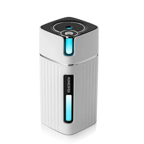 Humidificateur D'air Portable Pour Voiture De 300ml, Diffuseur Ultrasonique D'arôme Et D'huile Essentielle Avec Veilleuse Led