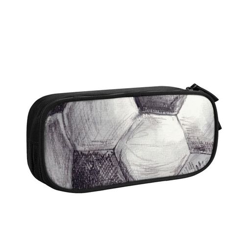 Étui À Crayons Kawaii Soccer Goal Pour Garçons Et Filles,Grand Rangement À Crayons De Sport De Football,Fournitures Scolaires #E