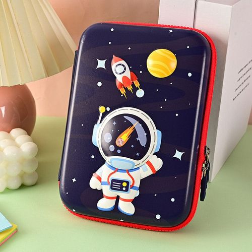 Trousse À Crayons De Grande Capacité Pour Fille,Fournitures Scolaires,Kawaii - Type Vert Militaire