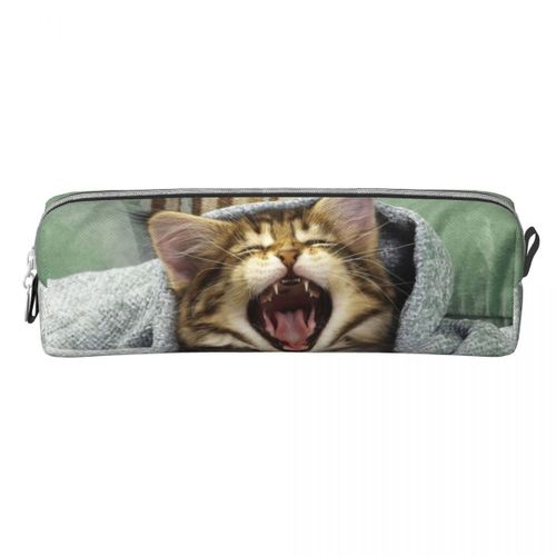 Étui À Crayons De Grande Capacité Pour Fille Et Garçon,Boîte À Stylos,Boîte À Crayons,Chat Mignon,Chatons Amoureux,Cadeaux De Bureau