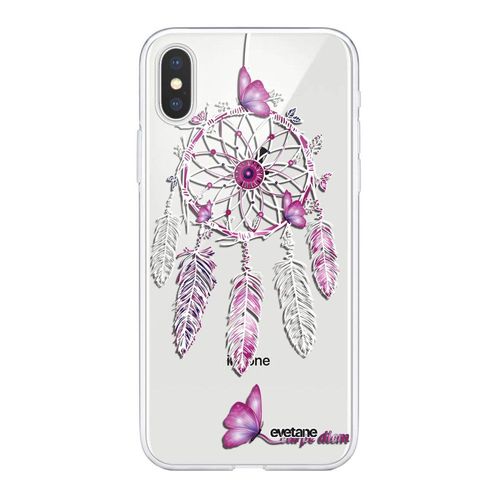 Coque Iphone Xs Max Silicone Transparente Carpe Diem Ultra Resistant Protection Housse Motif Ecriture Tendance Evetane