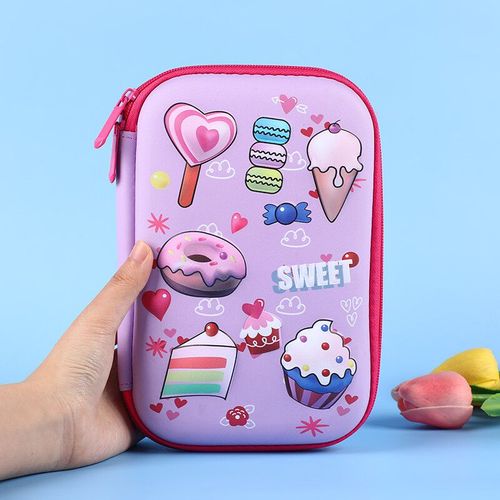 Trousse À Crayons Dinosaure 3d Grande Capacité,Fournitures Scolaires,Trousse À Crayons,Papeterie Mignonne - Type Boutique Kalem Kutus