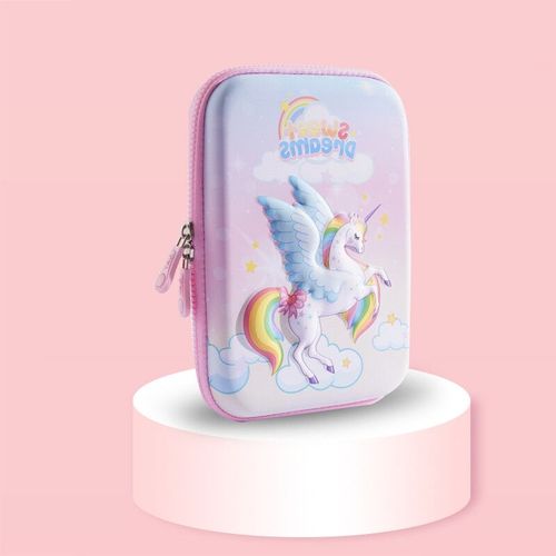Trousse À Crayons Dinosaure 3d Grande Capacité,Fournitures Scolaires,Trousse À Crayons,Papeterie Mignonne - Type Estuches School Girl