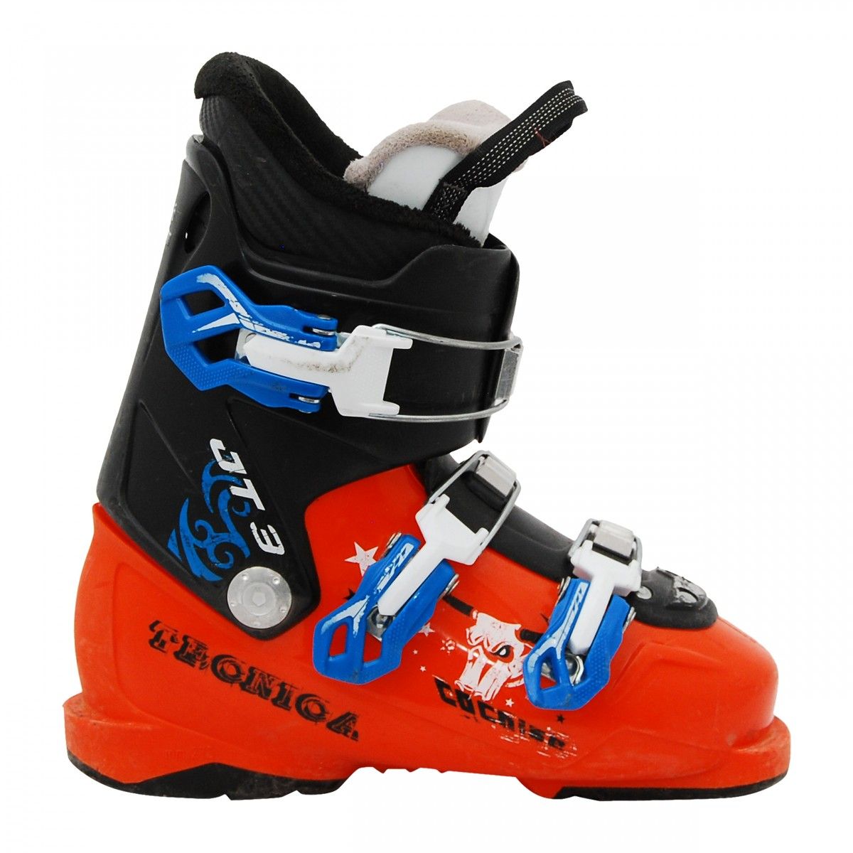 38/24.5MP Chaussure de ski Occasion Junior Tecnica RJ orange Qualité A 