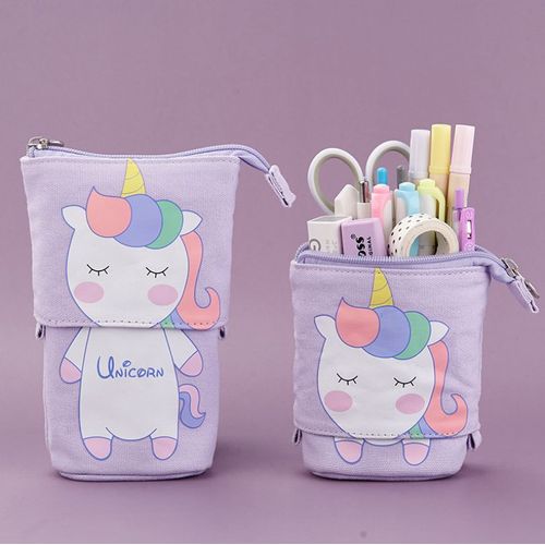 Étuis À Crayons Kawaii Pour Filles Et Garçons,Fermeture Éclair,Boîte À Crayons Chat Mignon,Fournitures Scolaires,Cadeau De Palissade,Pocommuniste Pop-Up,Surintendant Scolaire - Type Unicron