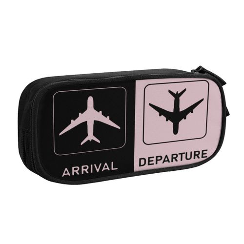 Trousse À Crayons De Pilote D'avion,Sac De Grande Capacité,Fournitures Scolaires,Cadeau Pour Fille Et Garçon #H