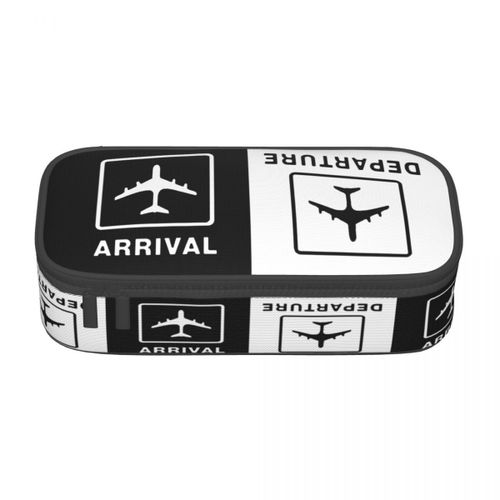 Étuis À Crayons De Pilote De Chasse Airbus Pour Filles Et Garçons,Sac À Stylos De Grande Capacité,Boîte À Fournitures Scolaires,Mignon #J