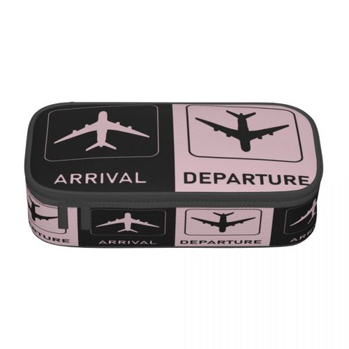 Étuis À Crayons De Pilote De Chasse Airbus Pour Filles Et Garçons,Sac À Stylos De Grande Capacité,Boîte À Fournitures Scolaires,Mignon #B