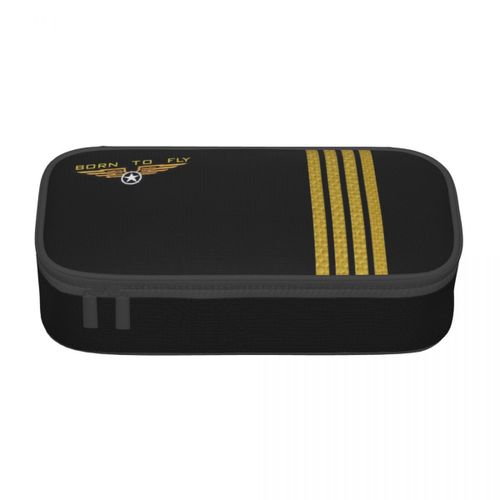 Étuis À Crayons De Pilote De Chasse Airbus Pour Filles Et Garçons,Sac À Stylos De Grande Capacité,Boîte À Fournitures Scolaires,Mignon #L