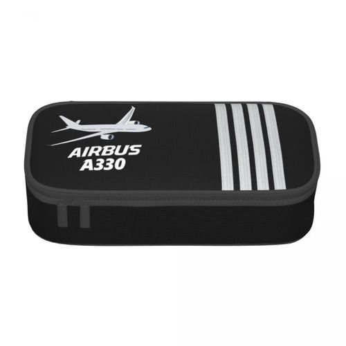 Étuis À Crayons De Pilote De Chasse Airbus Pour Filles Et Garçons,Sac À Stylos De Grande Capacité,Boîte À Fournitures Scolaires,Mignon #C