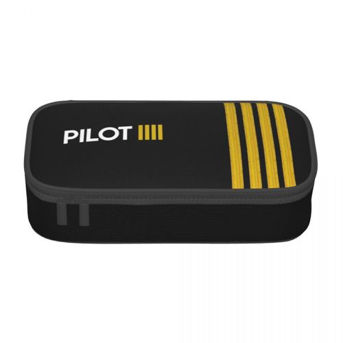 Étuis À Crayons De Pilote De Chasse Airbus Pour Filles Et Garçons,Sac À Stylos De Grande Capacité,Boîte À Fournitures Scolaires,Mignon #H