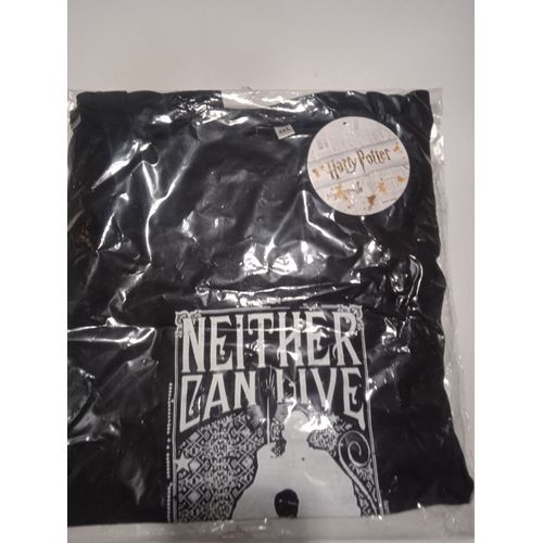 T-Shirt Harry Potter Neither Can Live M