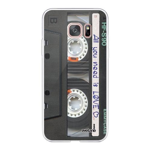 Coque Samsung Galaxy S7 Edge 360 Intégrale Transparente Cassette Tendance Evetane.