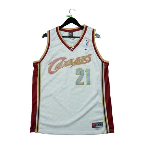 Reconditionné - Maillot Nike Cleveland Cavaliers Darius Miles Nba - Taille Xl - Homme - Blanc