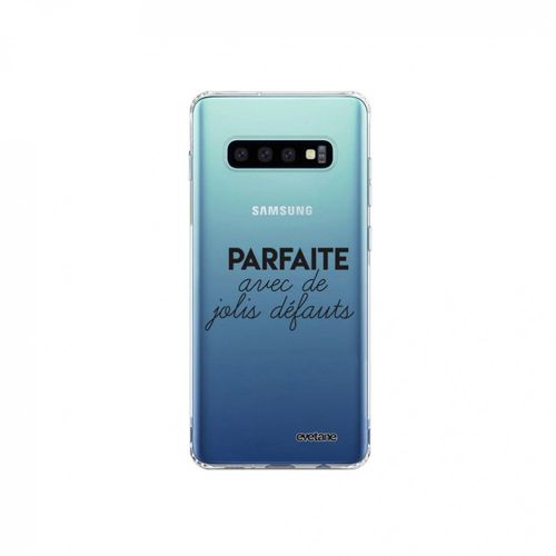 Coque Samsung Galaxy S10 Plus 360 Intégrale Transparente Parfaite Avec De Jolis Défauts Tendance Evetane.