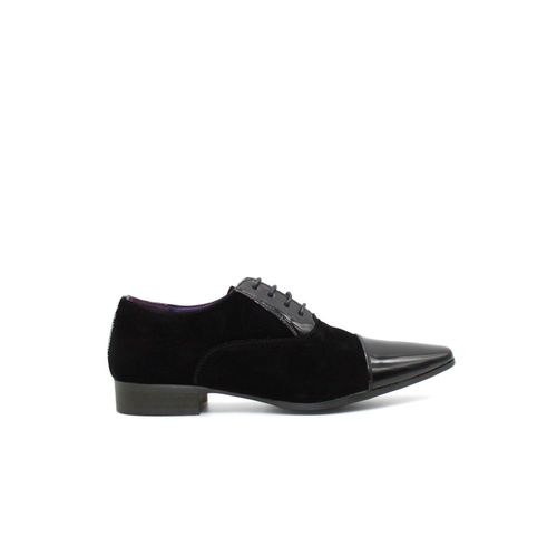 Derbies Aspect Daim Et Vernis Bleu Homme - 41