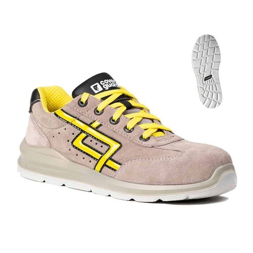 Coverguard - Chaussures De Sécurité Basses Beige Jaune Galena S1p - 46