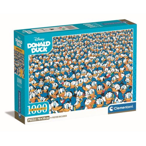 Puzzle Adulte Compact 1000 Pièces - Impossible Donald