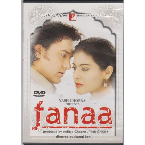 D V D Slim Case Fanaa A Aditya Chopra Film