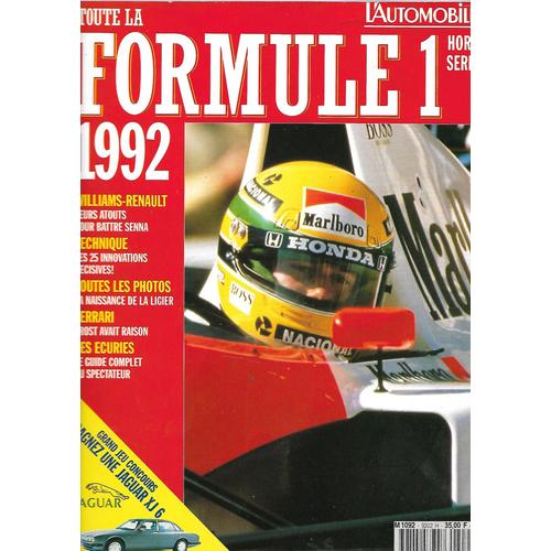 Toute La Formule 1 - 1992 - L'automobile Hors Serie