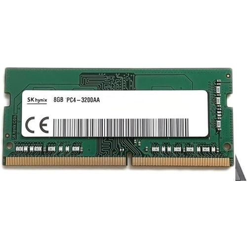 RAM 8 GO : Hynix Mémoire RAM 8 Go DDR4 PC4-25600 3200 MHz 260 broches SO-DIMM