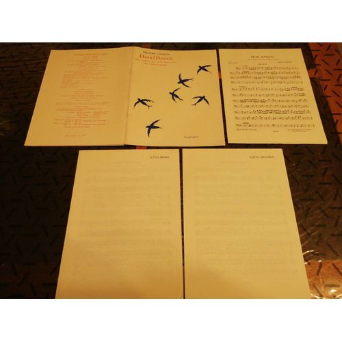 Lot De Partitions : Musique En Main : Daniel Purcell - Trois Sonates Pour Deux Flûtes À Bec Alto Et Basse Continue - Éditions Heugel - Paris De 1973 - Mm3