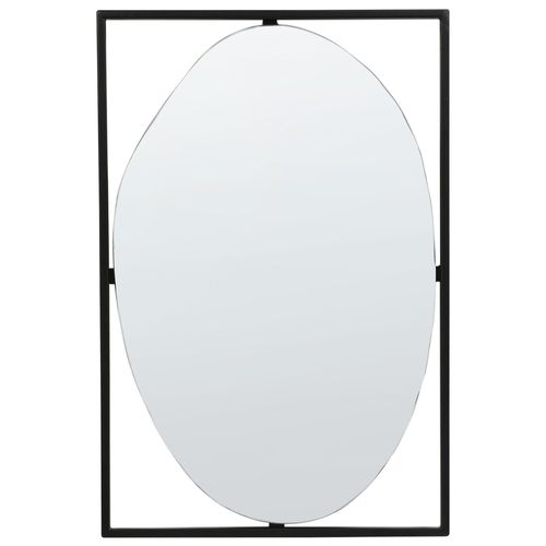 Miroir NIBELLE Métal Noir