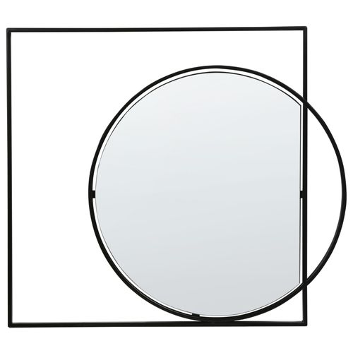 Miroir AUXY Métal Noir