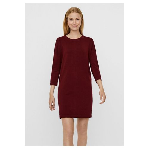 Robe Pull Bordeaux Femme