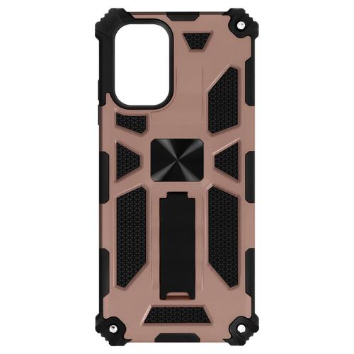 Coque Xiaomi Redmi Note 10 Et Note 10s Bumper Béquille Magnétique Rose Gold