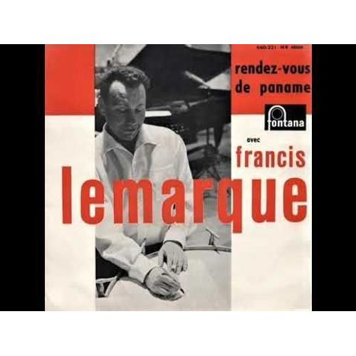 10" 25 Cm Rendez-Vous De Paname Avec Francis Lemarque