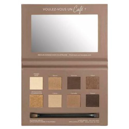 Bourjois Palette Yeux 4 En 1 Eyeshadow 02 Rue De Café Chocolat Nude Edition 