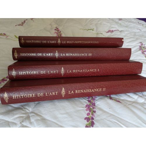 4 Livres Histoire De L Art