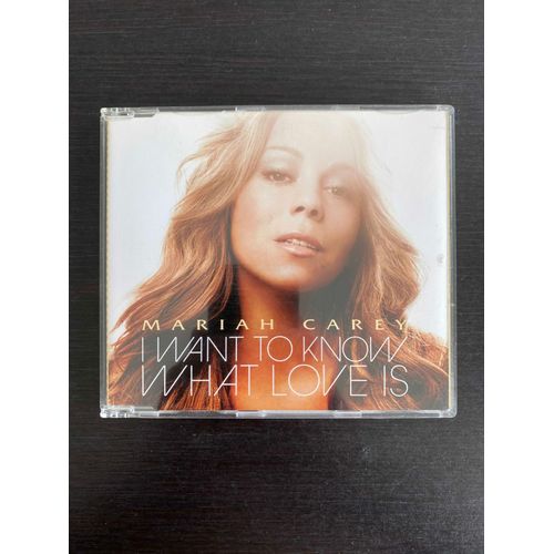 Mariah Carey - I Want To Know What Love Is (Maxi Cd Import)