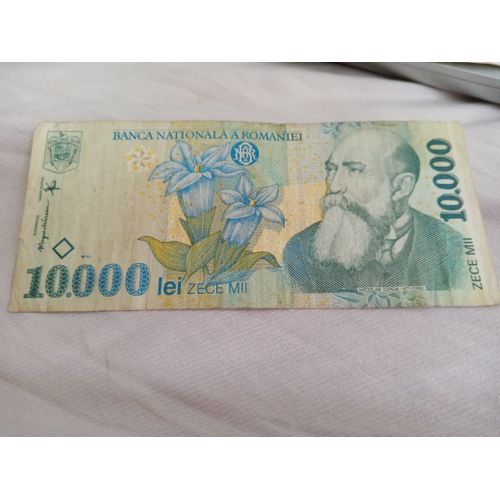Billet 10000 Lei Roumanie